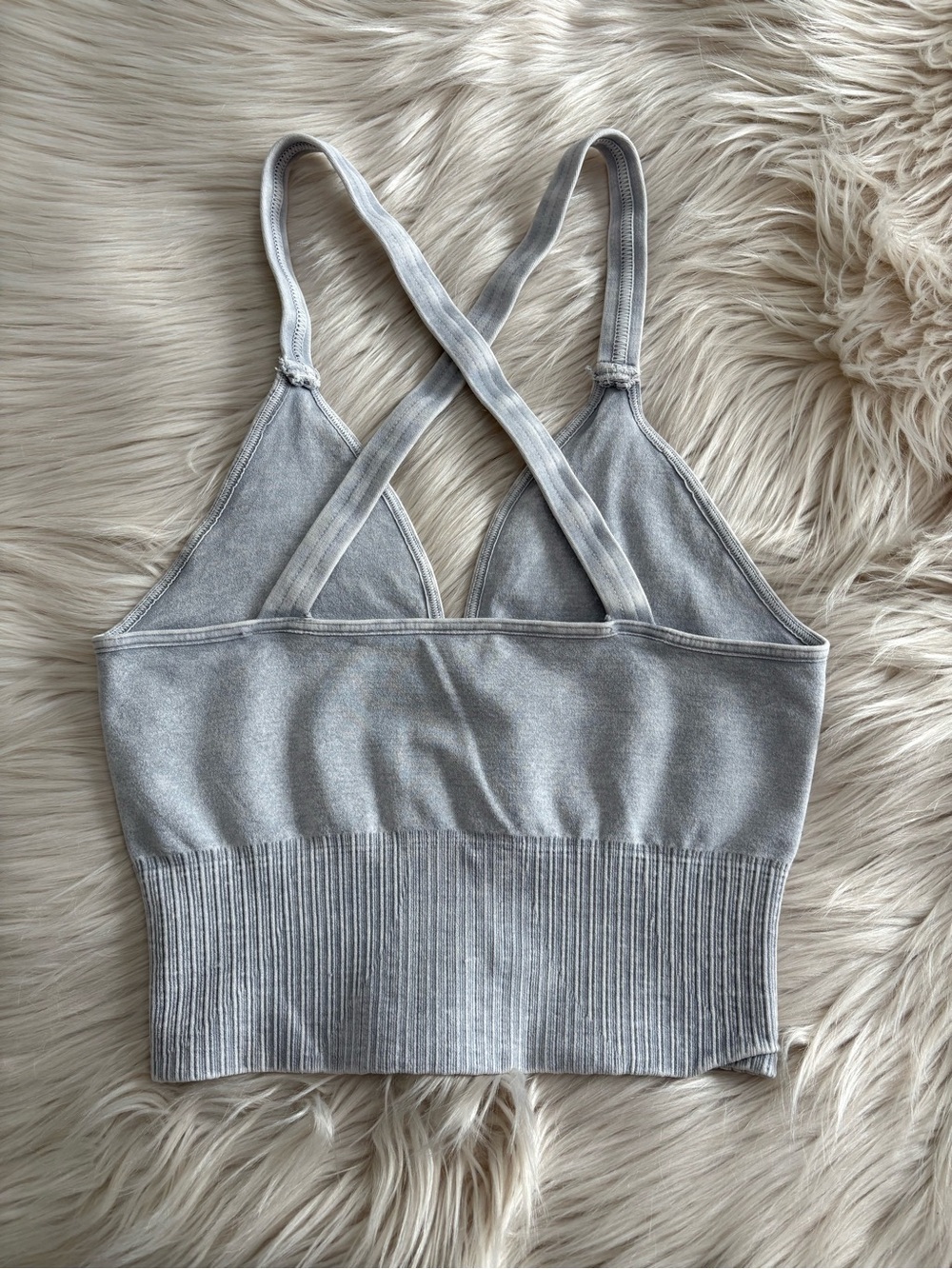 FREE PEOPLE Good Karma Crop Tank Top XS/S - Picture 8 of 9
